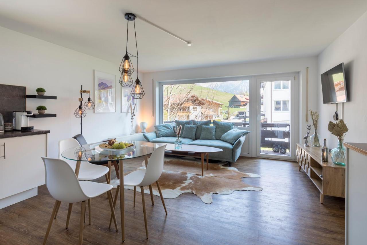 Design Apartment „Alpengluehen“ Nahe Breitachklamm Оберстдорф Екстериор снимка